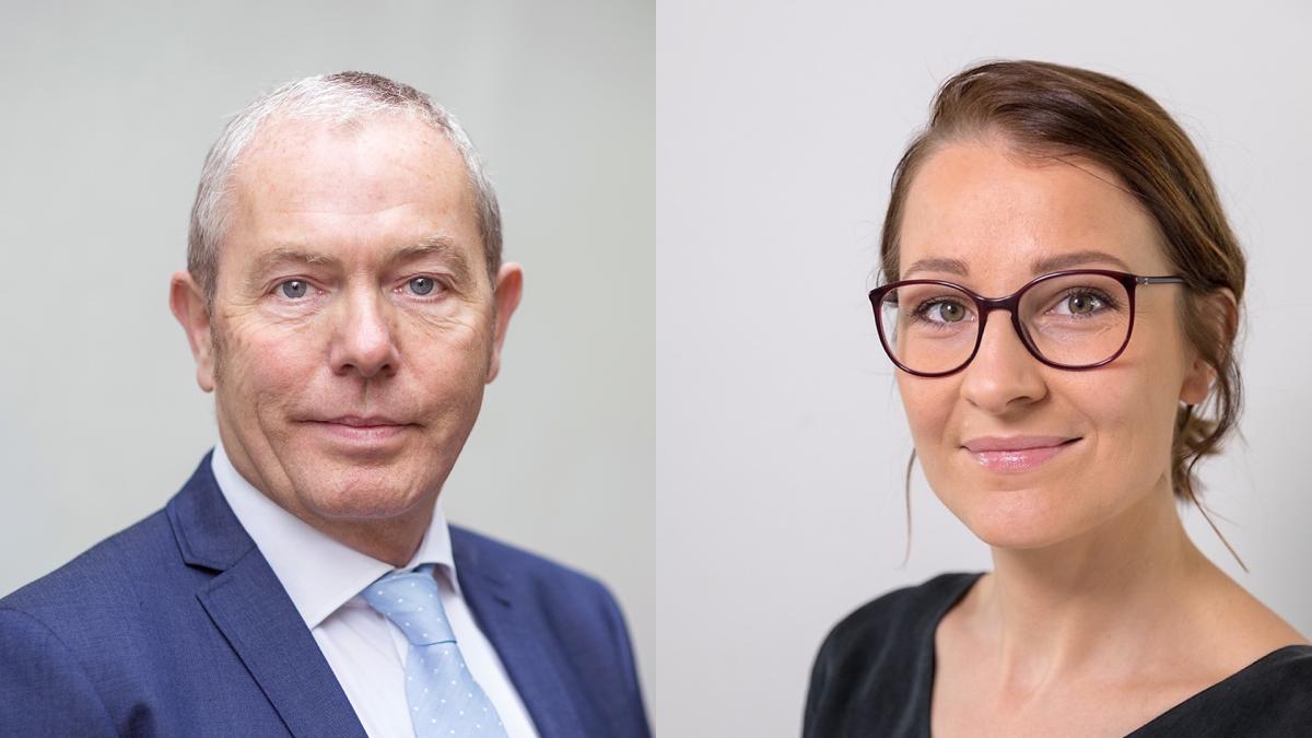 Berno en Karin portretfoto's