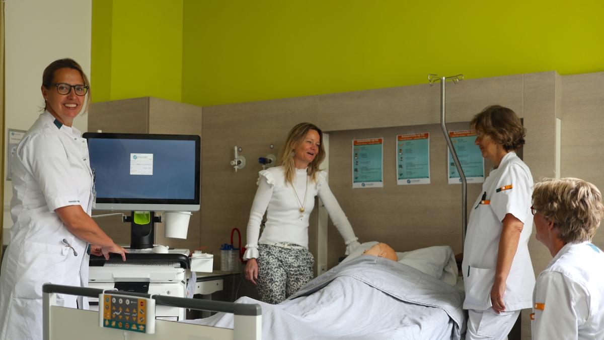 Projectteam van project 'Visite met de patient'