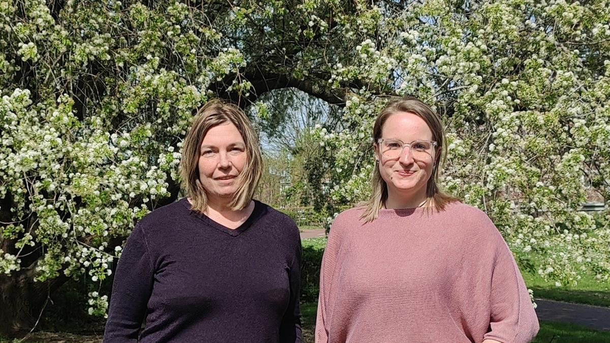 Sandra Zwakhalen en Svenja Cremer